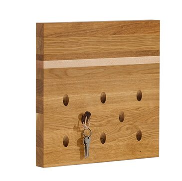 Decoration idea of wood - key board from oak and maple